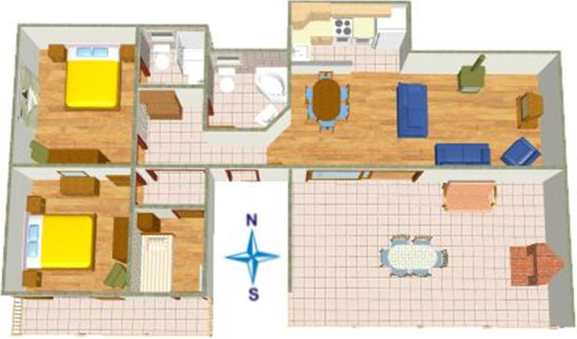 Apartments Zorica Tučepi Zimmer foto